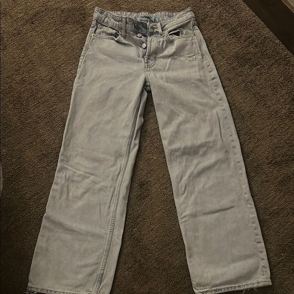 Women's Gray Jeans